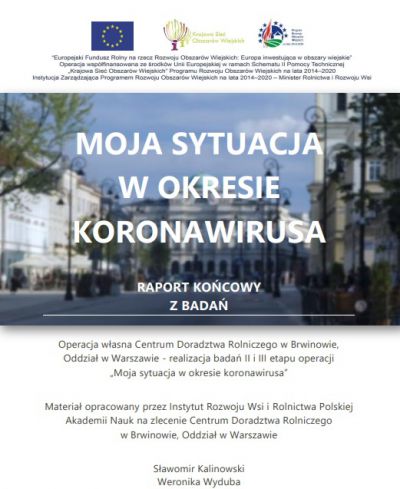 Publikacja "Moja sytuacja w okresie koronawirusa"